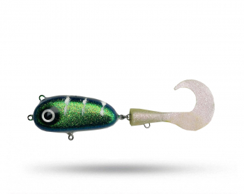Lovely Lures Iggy Tail Jr - Electric Pike